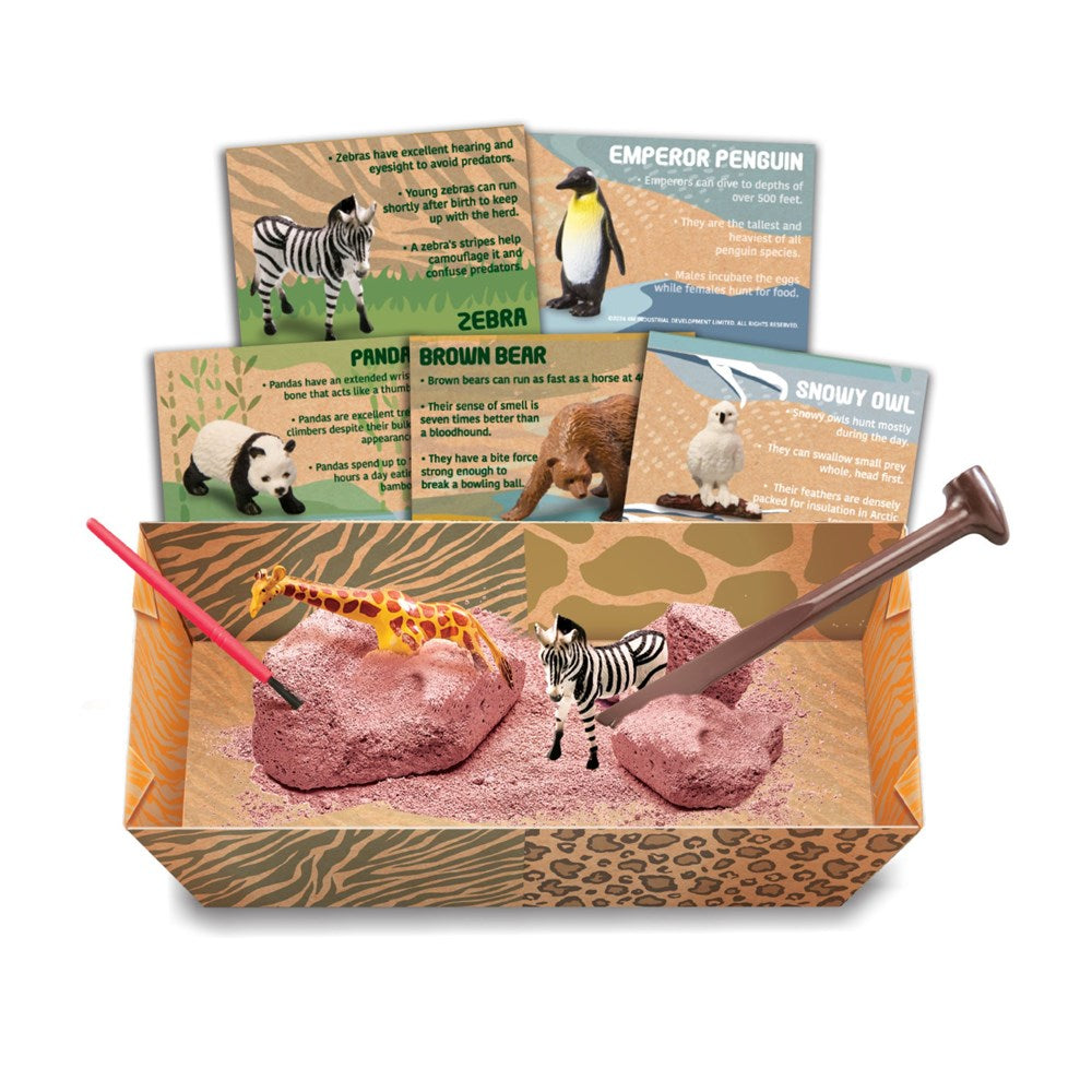 4M - Kidzlabs - Wildlife Animal Digging Kit