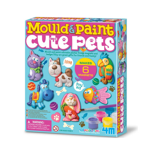 4M - Mould and Paint - Cute Pets