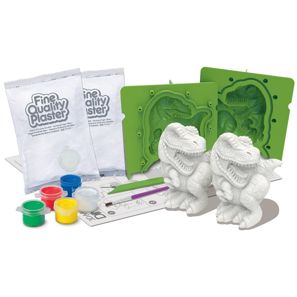 4M - 3D Mould & Paint Dinosaurs