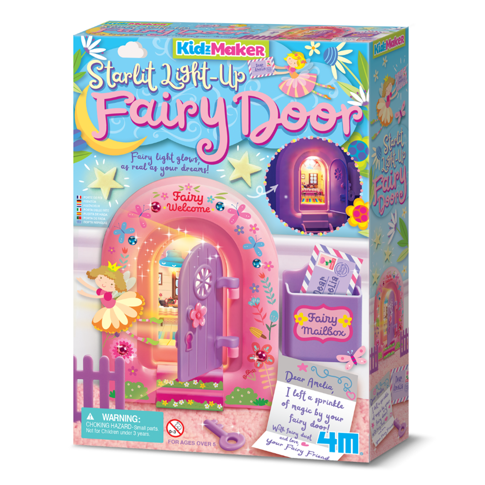 4M - Starlit Light-Up Fairy Door