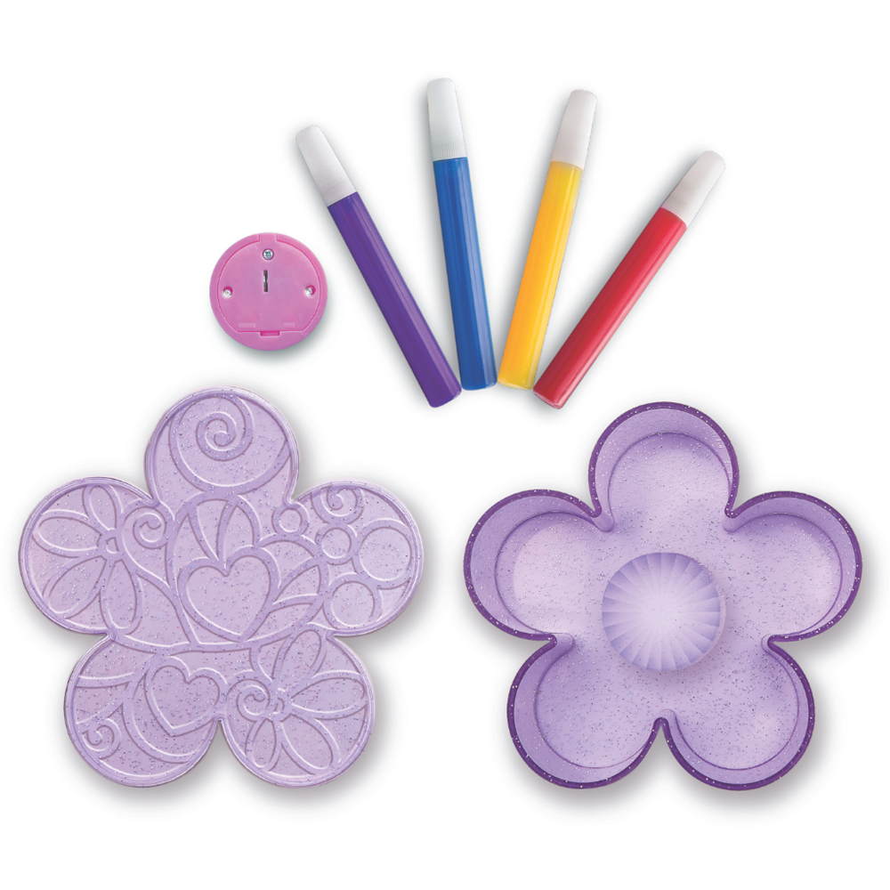 4M - KidzMaker - Colour Lit - Flower Lamp