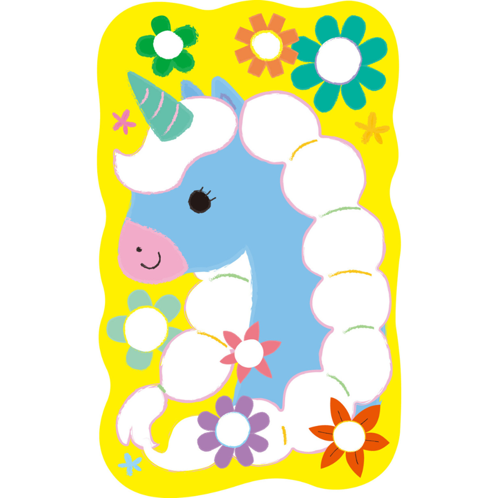 Haku Yoka - Play 'N' Colour - Unicorn Dot Art