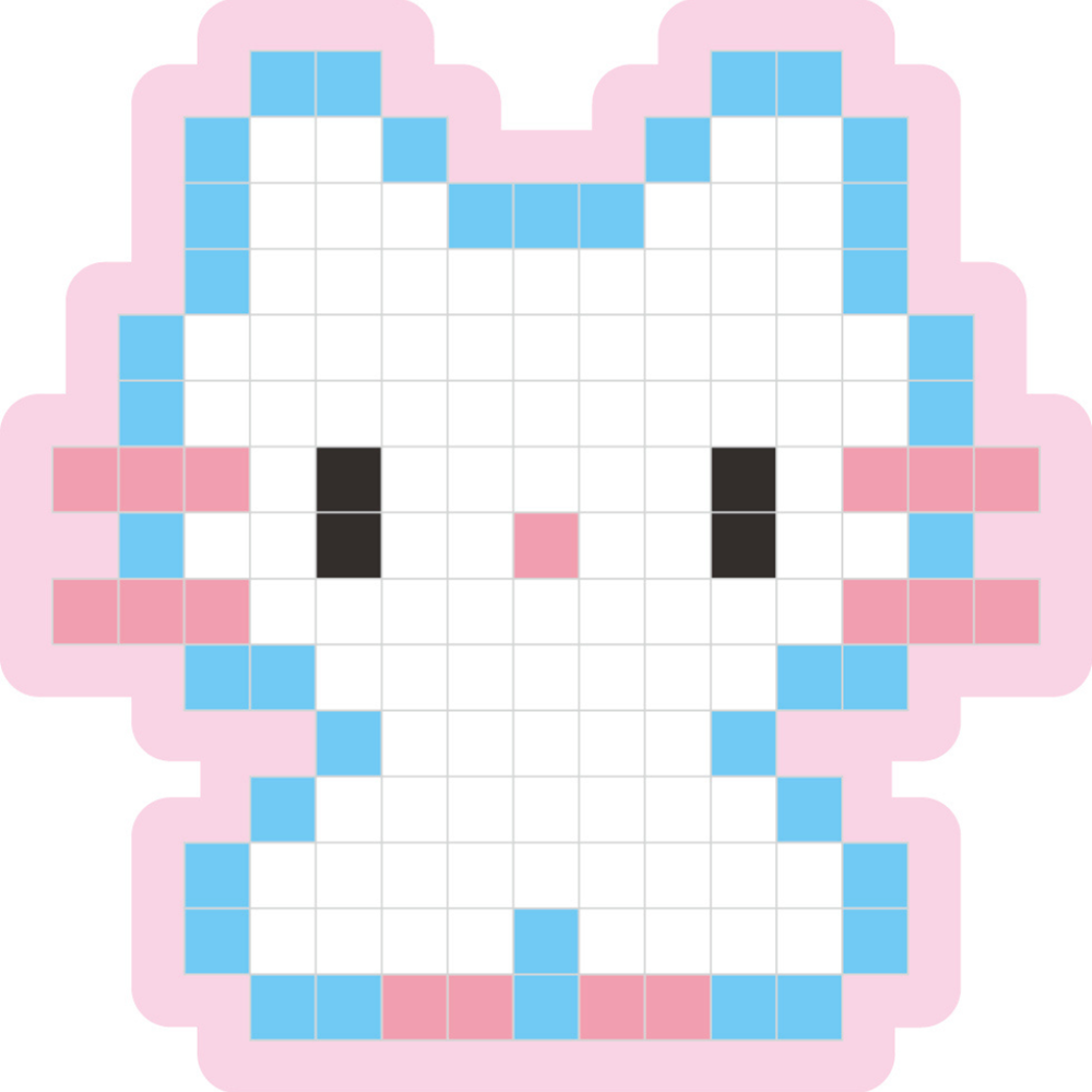 Haku Yoka - Play 'N' Colour - Kawaii Pixel Art