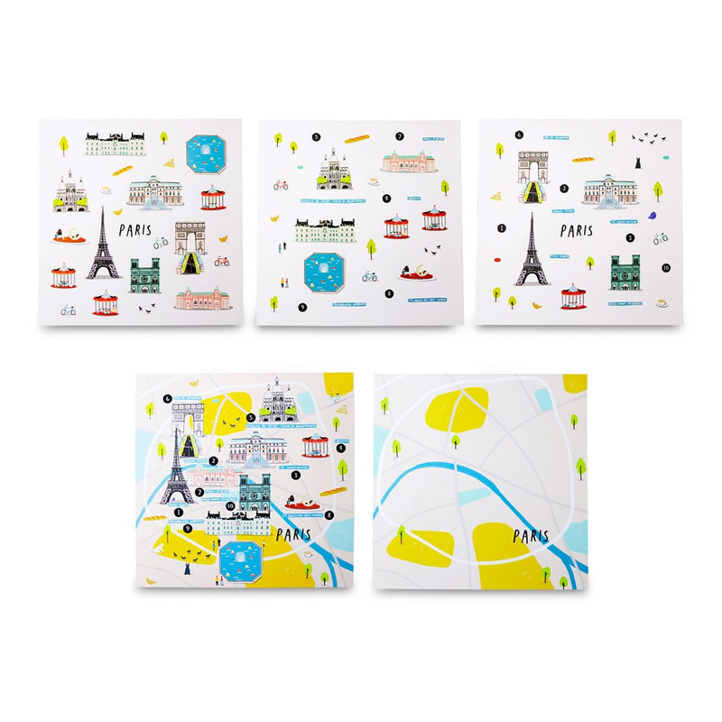 Jaq Jaq Bird - Cities of Wonder Stick It & Go Activity Set - Paris - view 16