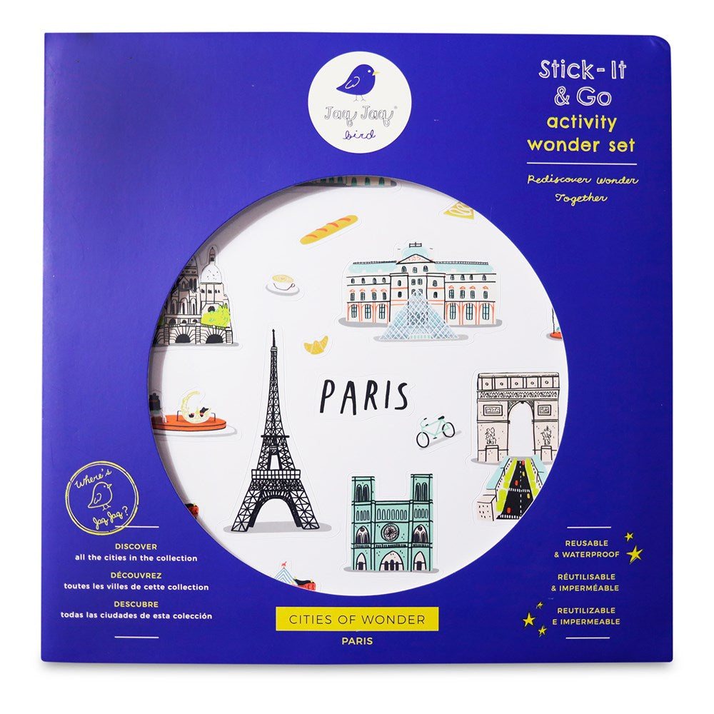 Jaq Jaq Bird - Cities of Wonder Stick It & Go Activity Set - Paris - view 17