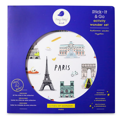 Jaq Jaq Bird - Cities of Wonder Stick It & Go Activity Set - Paris - view 19