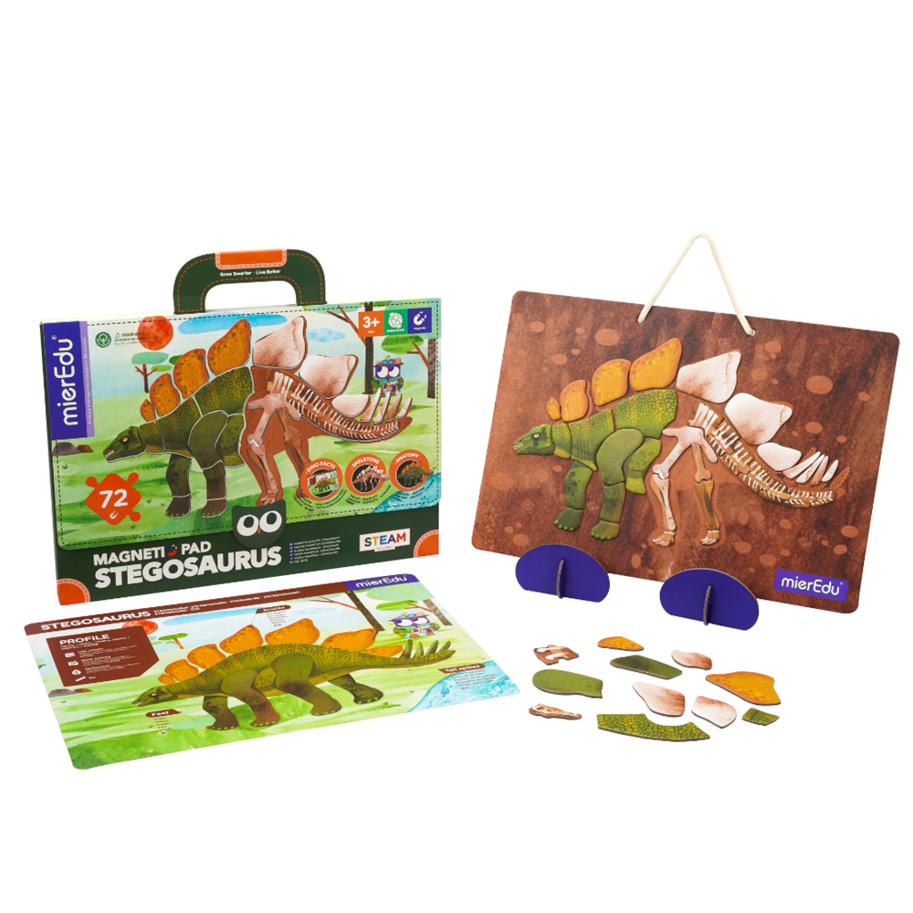 mierEdu - Magnetic Pad - Stegosaurus