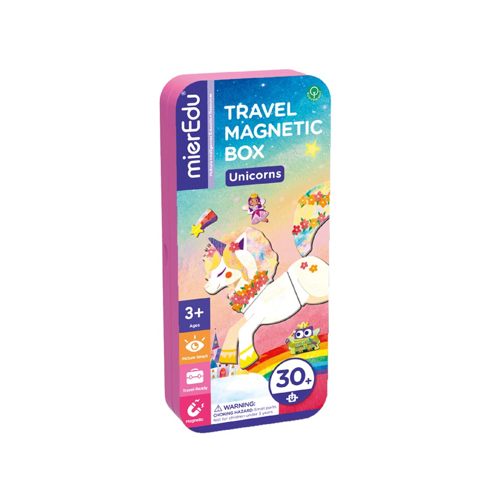 mierEdu - Travel Magnetic Box - Unicorns