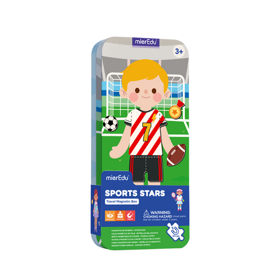 mierEdu - Travel Magnetic Box - Sports Stars