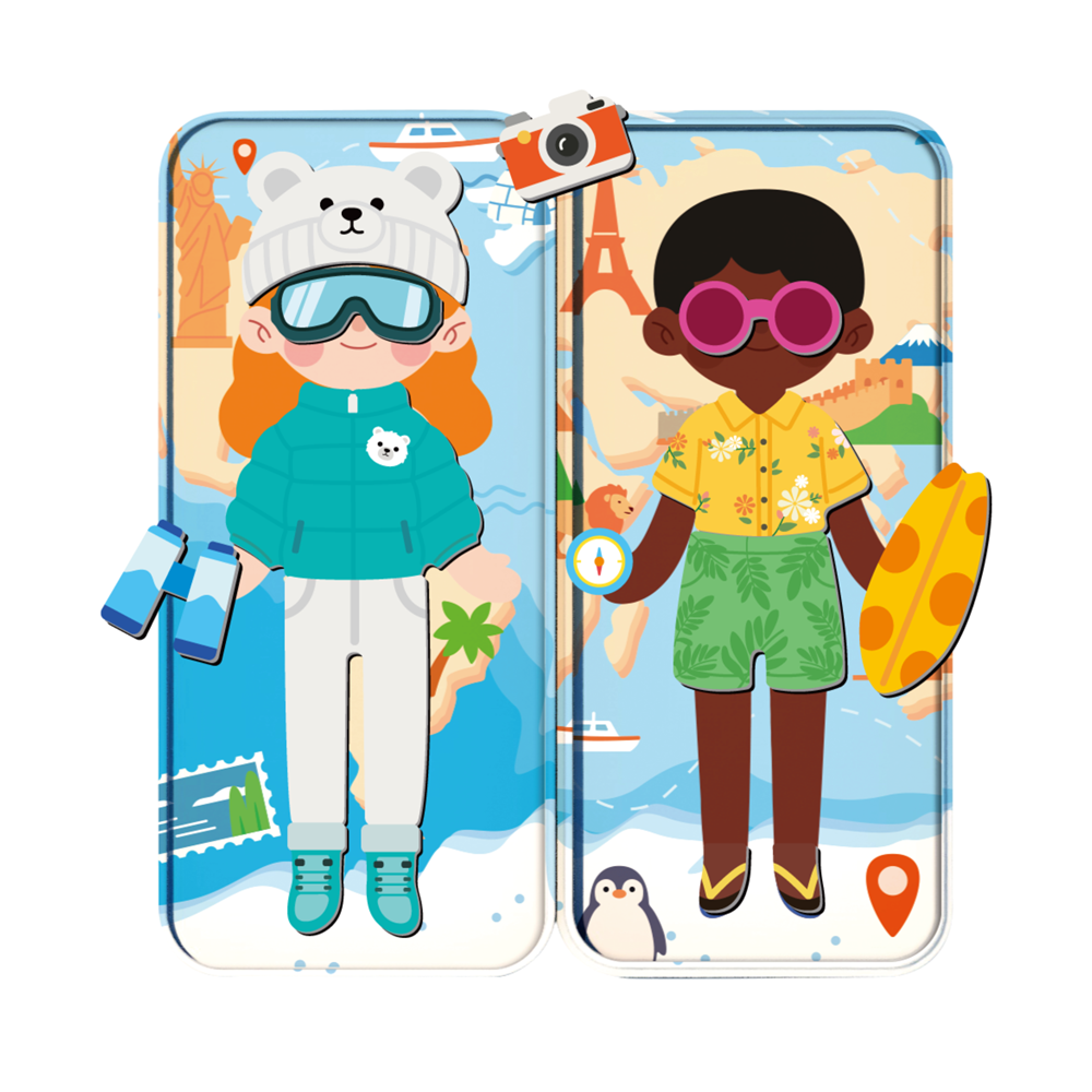 mierEdu - Travel Magnetic Box - World Travellers
