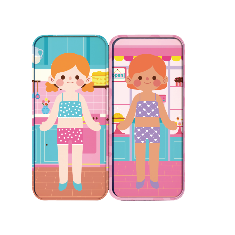 mierEdu - Travel Magnetic Box - Sweet Café Chefs