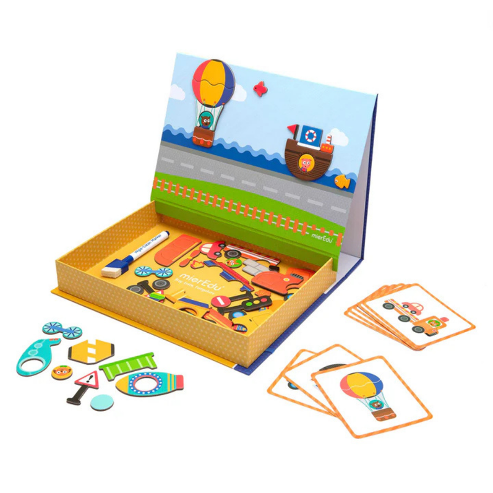 mierEdu - Magnetic Art Case - Vehicles
