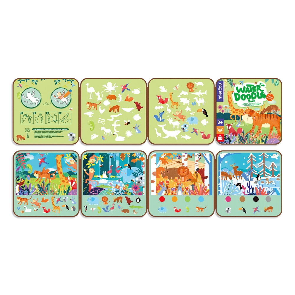mierEdu - Water Doodle Book - Forest Animals - view 7