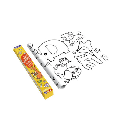 mierEdu - Giant Colouring Scroll - Animals - view 3