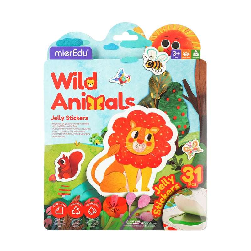 mierEdu - Jelly Stickers - Wild Animals - view 16