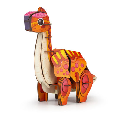 mierEdu - Build n Sound 3D Puzzle - Brachiosaurus - view 16