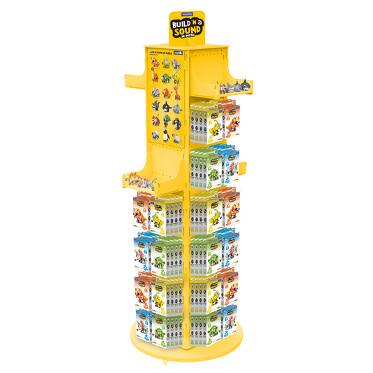 mierEdu - Build n Sound 3D Puzzle Rotating Display