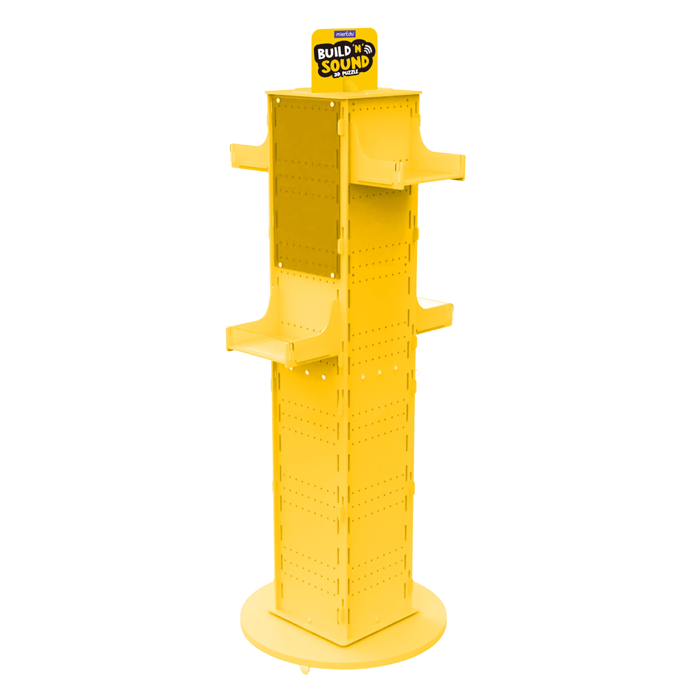 mierEdu - Build n Sound 3D Puzzle Rotating Display