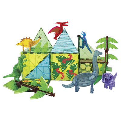 MAGNA-TILES - Dino World XL - 50 Piece Set - view 3