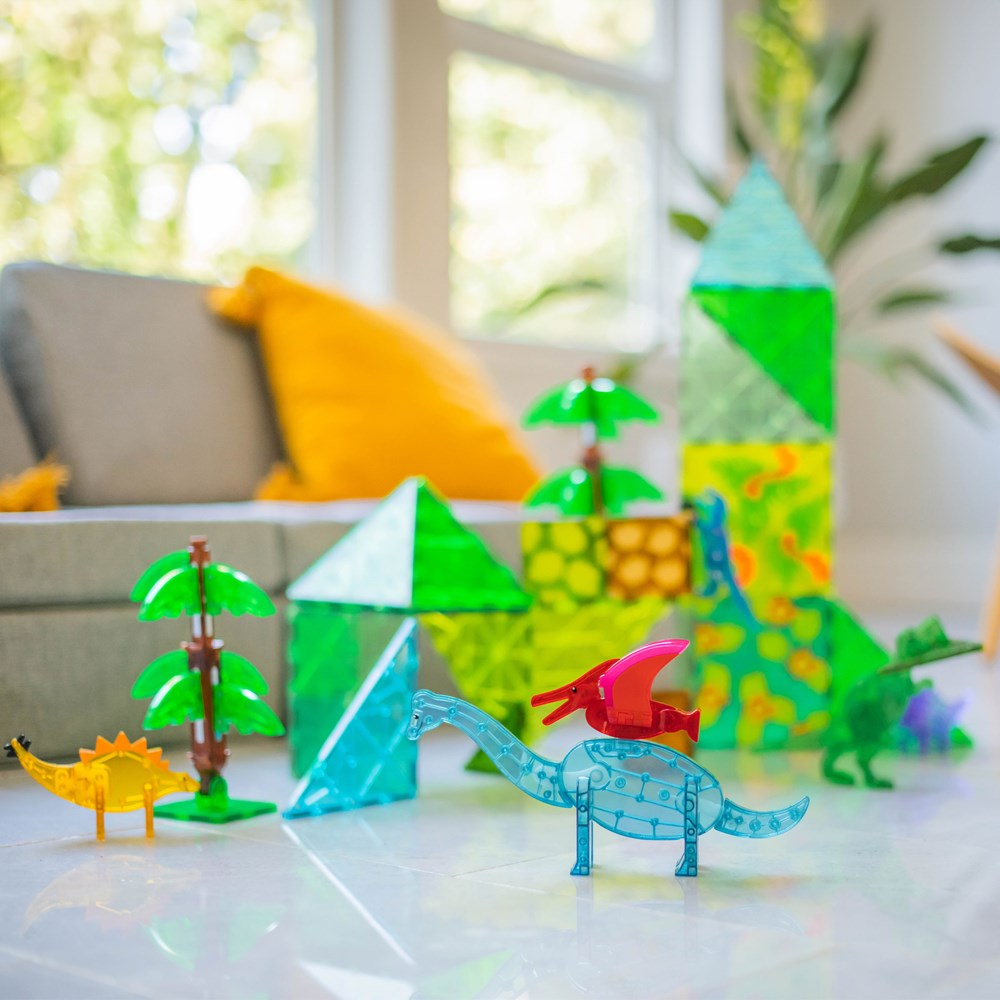 MAGNA-TILES - Dino World XL - 50 Piece Set - view 7