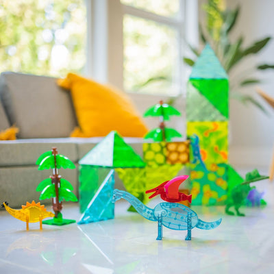 MAGNA-TILES - Dino World XL - 50 Piece Set - view 9