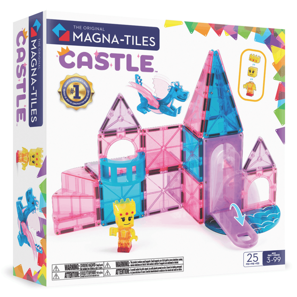 MAGNA-TILES - Castle - 25 Piece Set