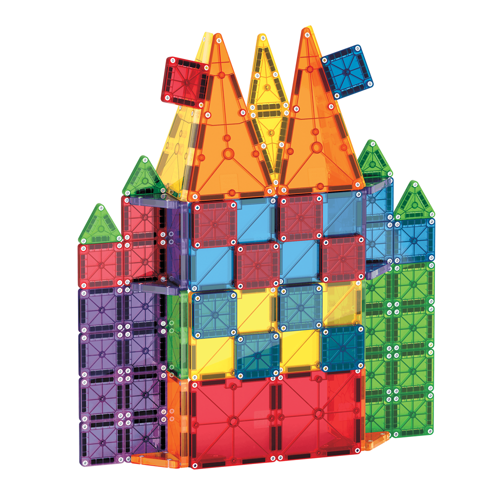 MAGNA-TILES - Combo + microMAGS - 62 Piece Set