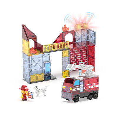 MAGNA-TILES - Fire Station - 50 Piece - view 3