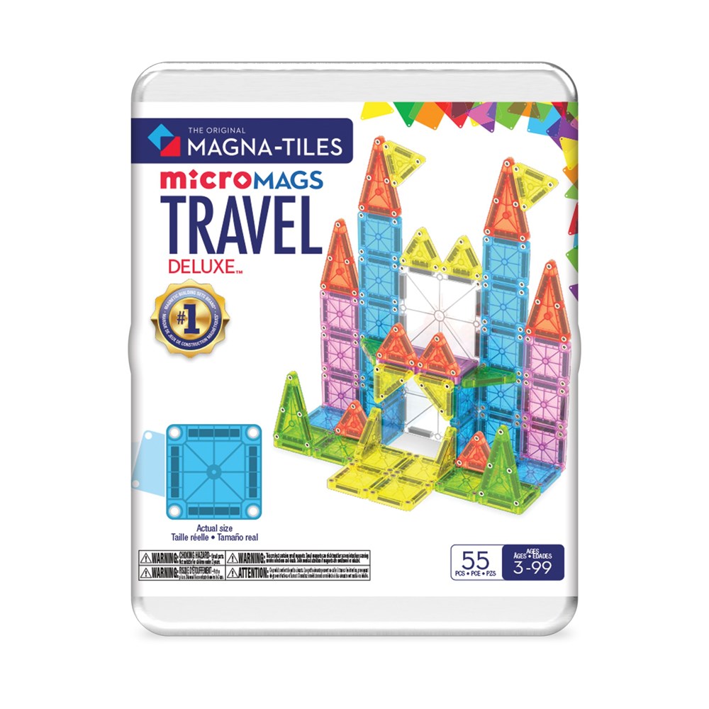 MAGNA-TILES - microMAGS Travel Set Deluxe - 55 Piece - view 12