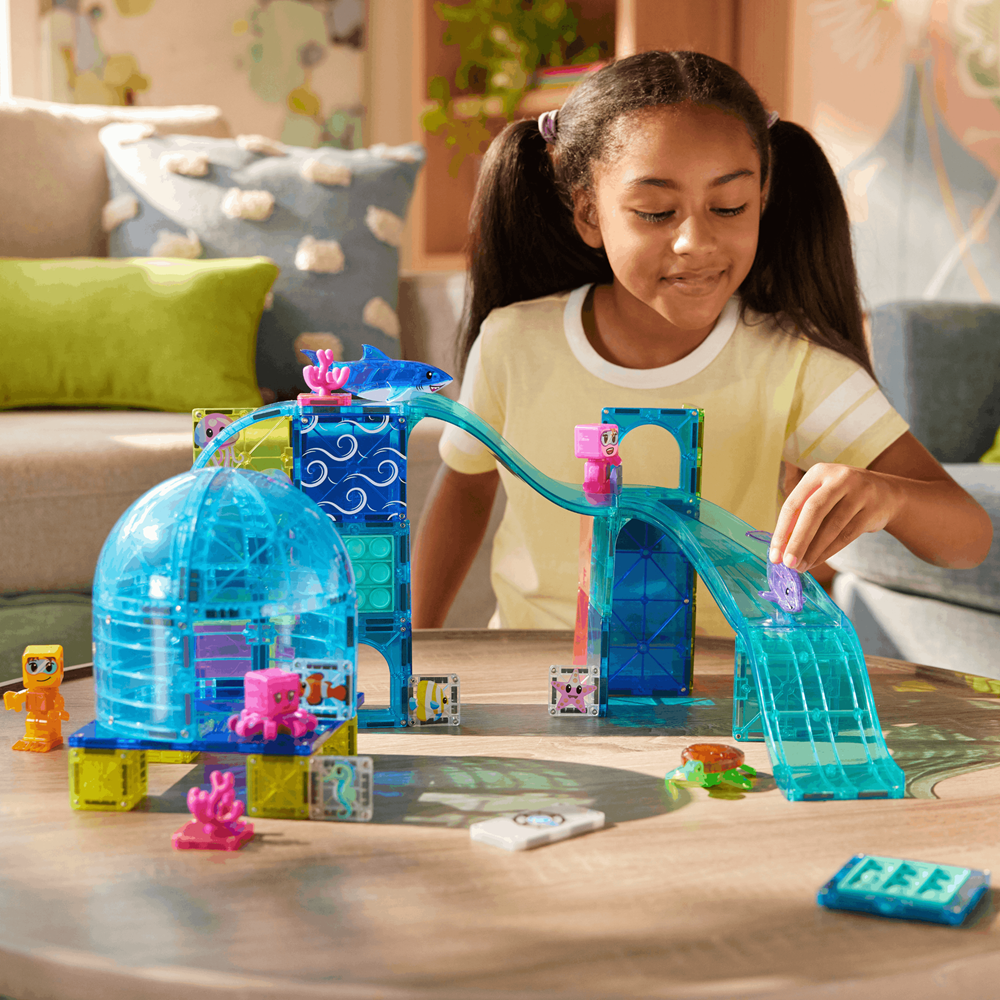 MAGNA-TILES - Undersea Adventure - 58 Piece