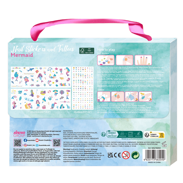 Avenir - Nail Stickers and Tattoos - Mermaids - view 4