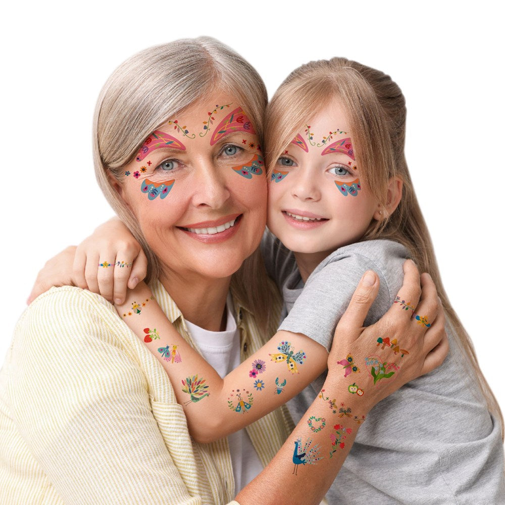 Avenir - Face Sticker and Tattoos - Fantasy Garden World
