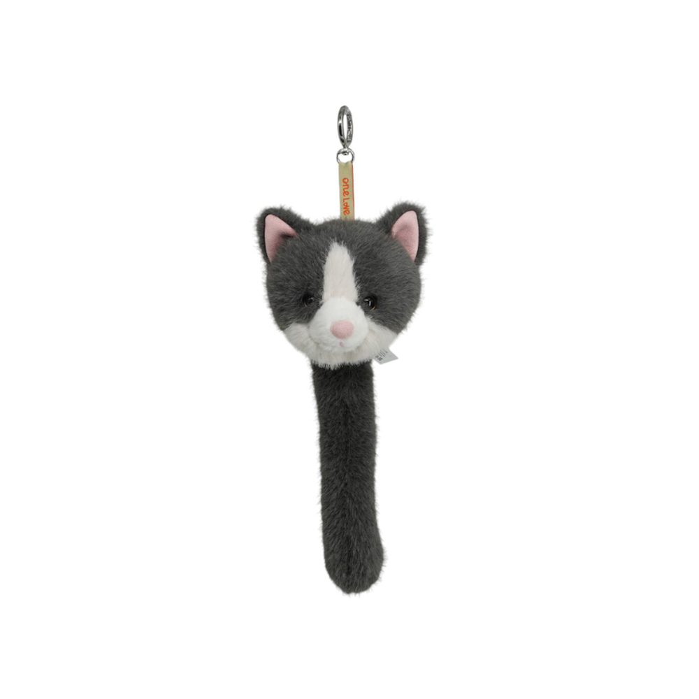 One Love - Charm - Misty Grey Cat