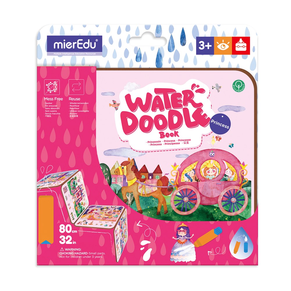 mierEdu - Water Doodle Book - Princess