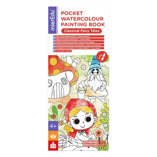 mierEdu - Pocket Watercolour Painting Book - Classical Fairy Tales