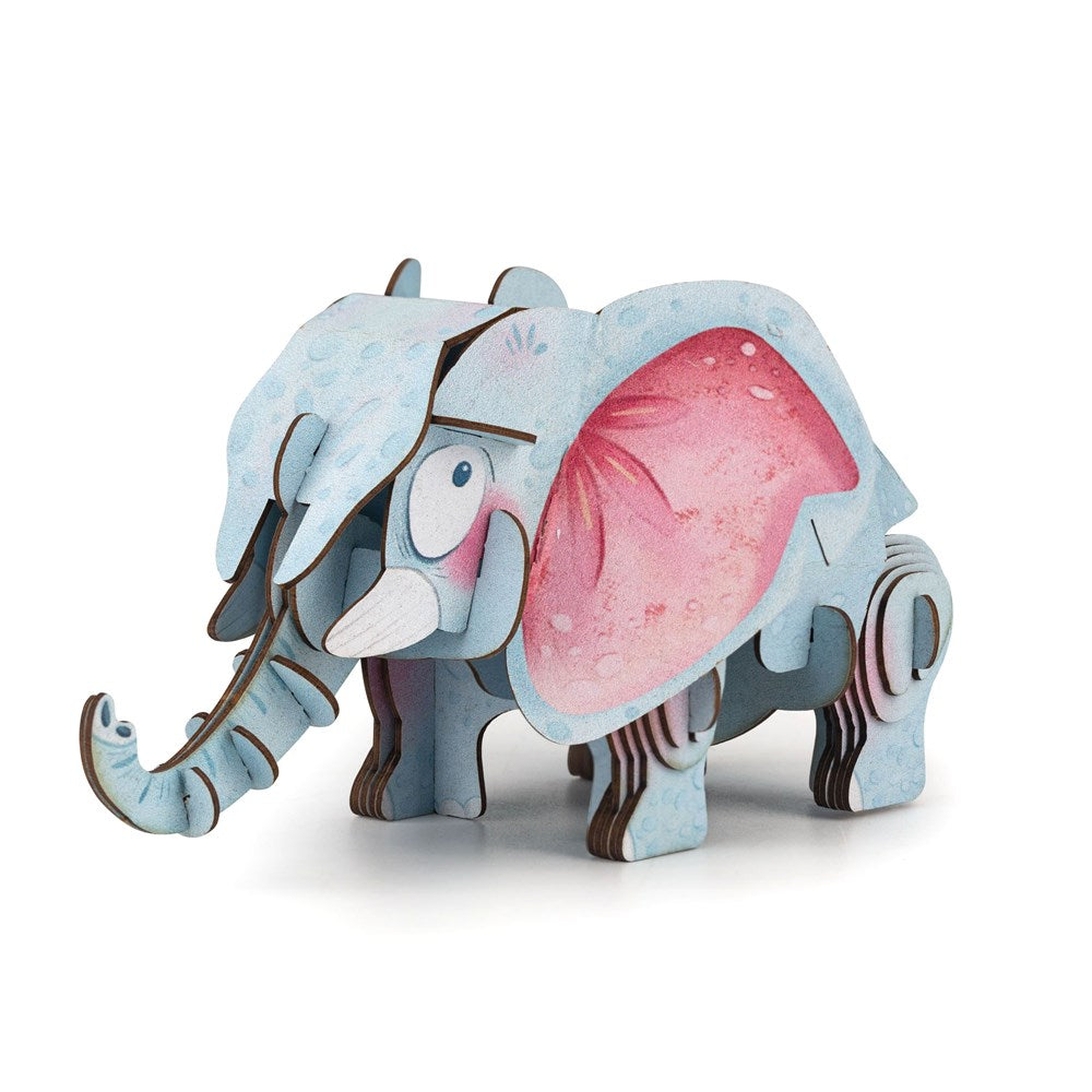 mierEdu - Build n Sound 3D Puzzle - African Elephant