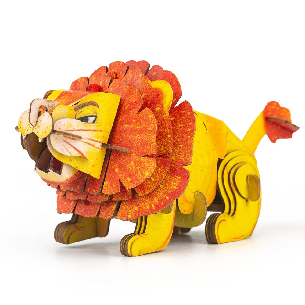 mierEdu - Build n Sound 3D Puzzle - Lion