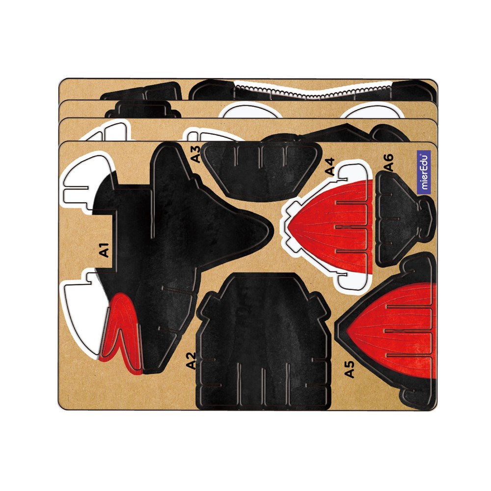 mierEdu - Build n Sound 3D Puzzle - Orca