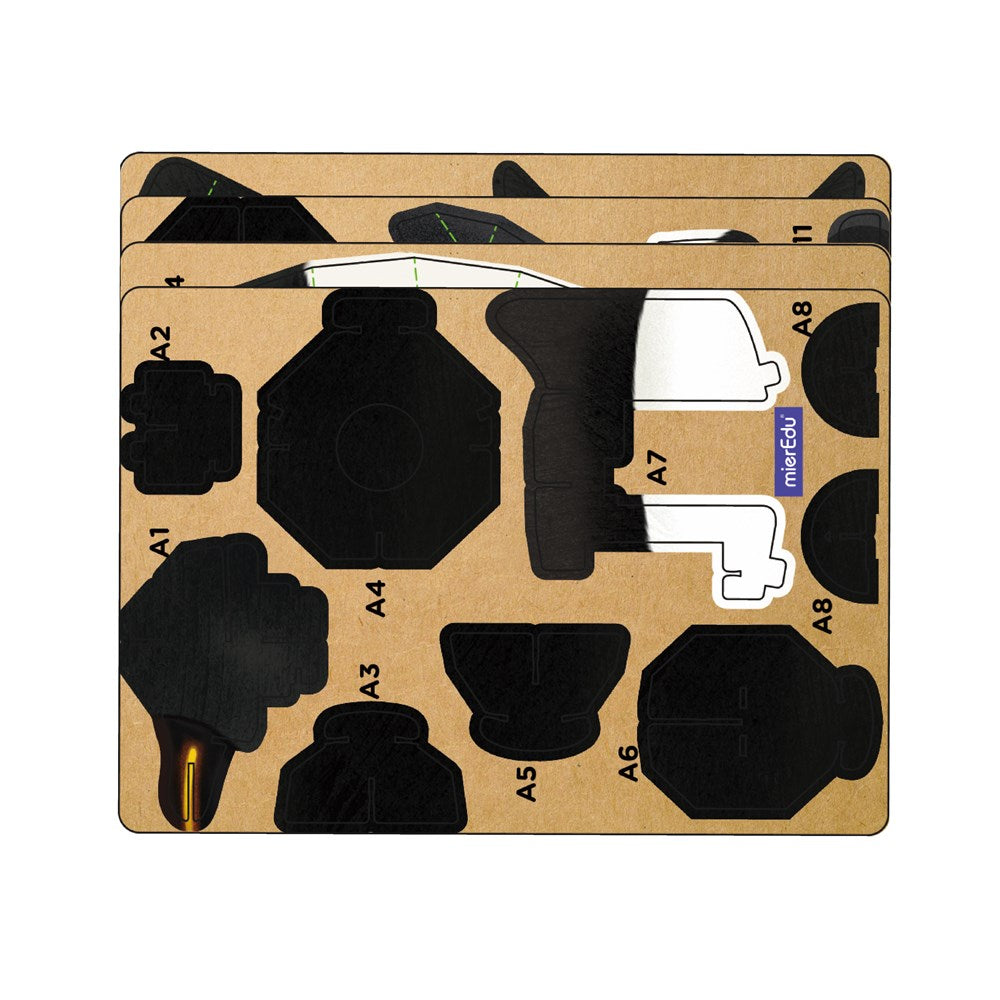 mierEdu - Build n Sound 3D Puzzle - Emperor Penguin