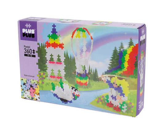 Plus-Plus-  Pastel - Rainbow Hot Air Balloon - 360 pcs