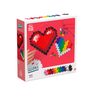 Plus-Plus - Puzzle by Number - Hearts 250pcs - view 14