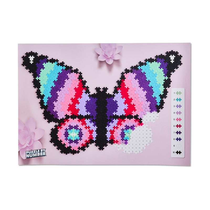 Plus-Plus - Puzzle by Number - Butterfly 800pcs - view 5