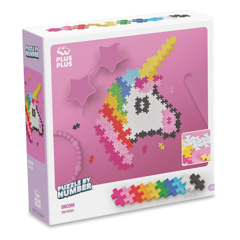 Plus-Plus - Puzzle by Number - Unicorn 250pcs - view 16