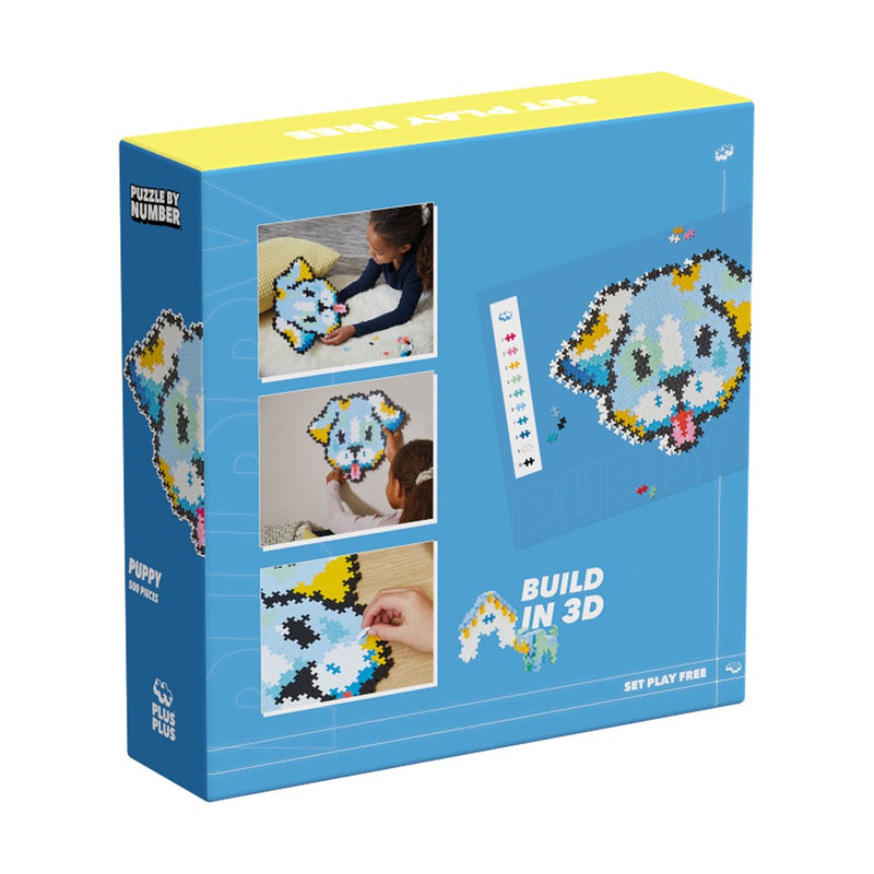 Plus-Plus - Puzzle by Number - Puppy 500 pcs - view 5