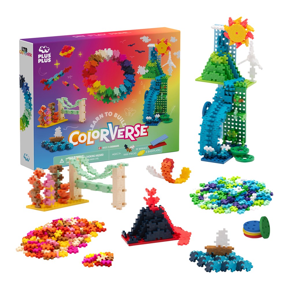 Plus Plus - Learn to build Colorverse Super set