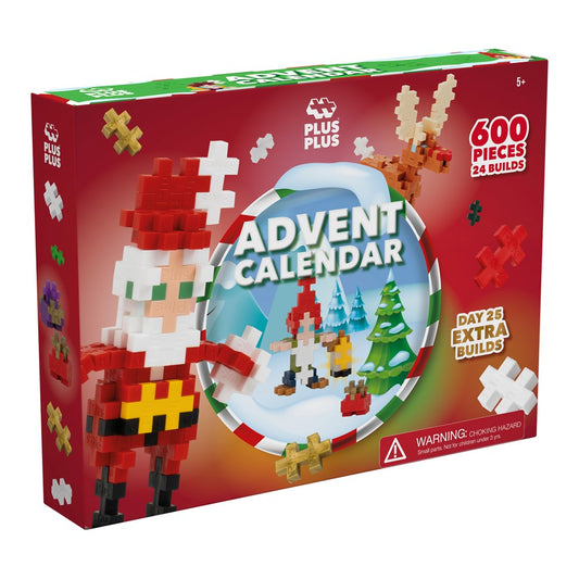 Plus Plus - Advent Calendar - Santas world
