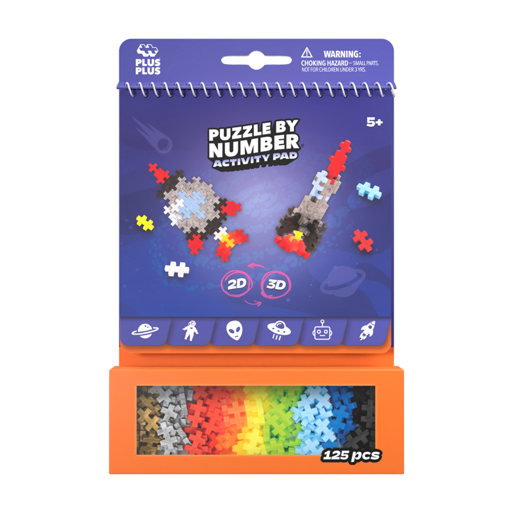 Plus-Plus - Activity Pad - Space