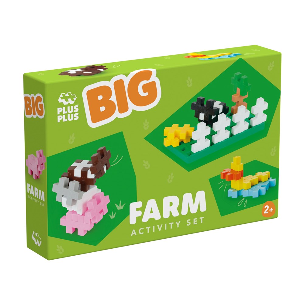 Plus-Plus BIG Activity – Farm - 50 pcs