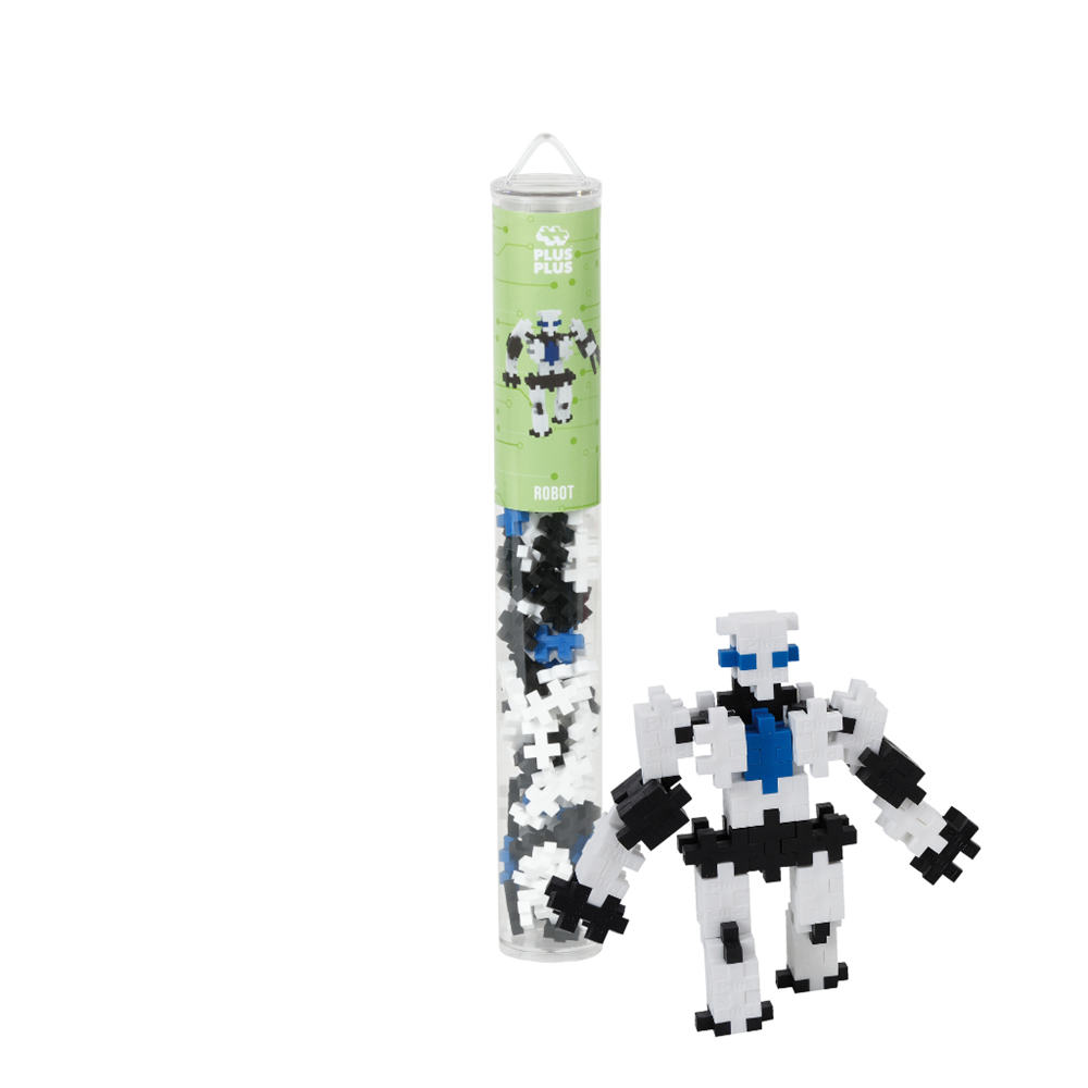 Plus-Plus - Robot - 100 pcs Tube