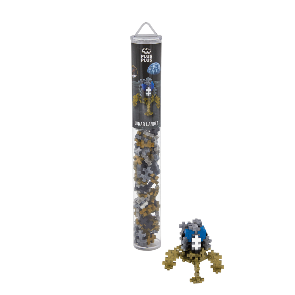 Plus-Plus - Lunar Lander - 100 pcs. Tube